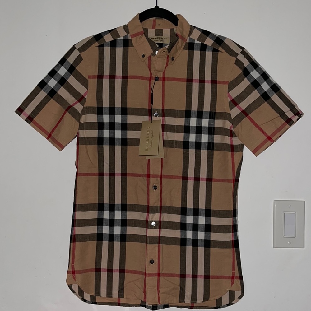 Burberry “Elfords” Mens Shirt
